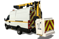 Minibus Hire High Wycombe - 12.5M Cherry Picker 3.5T - Van hire High wycombe